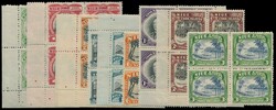 NIUE 1944-46 Pictorial definitive. Complete set of nine values, ...