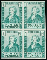 1929 Hunter Penrose essay. Denominated at '1M' in green English ink, ...