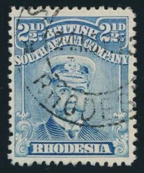 2½d, perf. 14, (brighter) blue. Very fine used. SG 201 group item ...