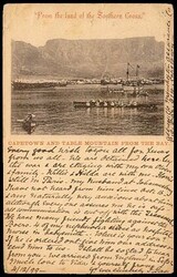 1899, QV 1d carmine postal stationery card (H&amp;G 15). The reverse ...