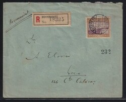 Cover franked with 40b Annexation of South Dobrudja, tied by ...
