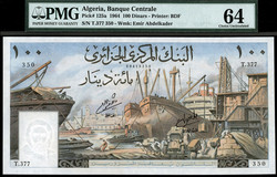 110.550.40: Banknotes – Africa - Algeria