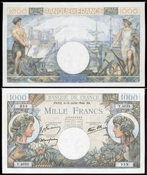 110.110: Banknoten - Frankreich