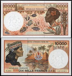 110.580.45: Banknotes – Oceania - French PacificTerritorries