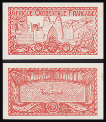 110.550.117: Banknoten - Afrika - Französisch Westafrika