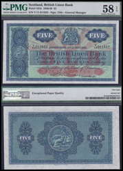 110.150.50: Banknoten - Großbritannien - Schottland