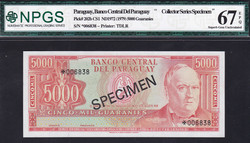 110.560.240: Banknotes – America - Paraguay