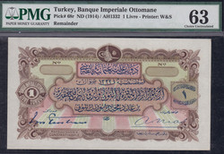 110.570.465: Banknoten - Asien - Türkei