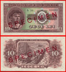 110.400: Banknoten - Rumänien