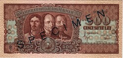110.400: Banknoten - Rumänien