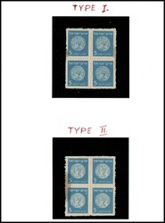 1948 First Israel Assay for the First Coins, lot of 2 blocks, 5m ...