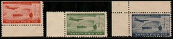JNF Israel, 1950 Aliyah Issue, Set of 3 labels, Mint Never Hinged ...