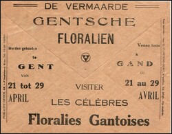 1928 BELGIUM â€“ EARLY 20th CENTURY: Advertising cover promoting ...