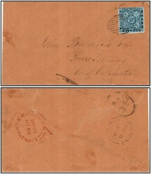 Nova Scotia, 1858, inland cover to Colchester1858 folded letter from ...