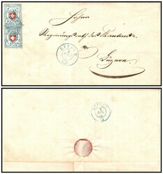 Switzerland 1851 â€“ Rayon I, Zst. 17II, T.24 & 32 C2 RU on ...