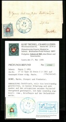 Switzerland 1851 â€“ Rayon I, Zst. 17 II Type 22, C2 (RU) on ...