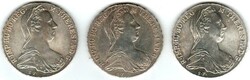 1780 Silver Austrian Maria Theresa Thaler Coins (Restrike, Varied ...