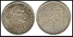 1937 Czechoslovakia 20 Korun - Uncirculated (UNC) KM#18Â