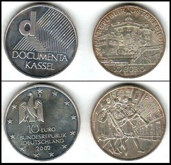 Austria 10 Euro silver coin Austria and her People - Castles in ...