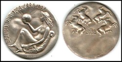 Centennial Coin Banco Di Roma 800 Silver 1880-1980 Italy.This is a ...