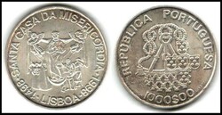 ÂPortugal, coins 1000 Escudos, 1998, MS, Silver, KM:708