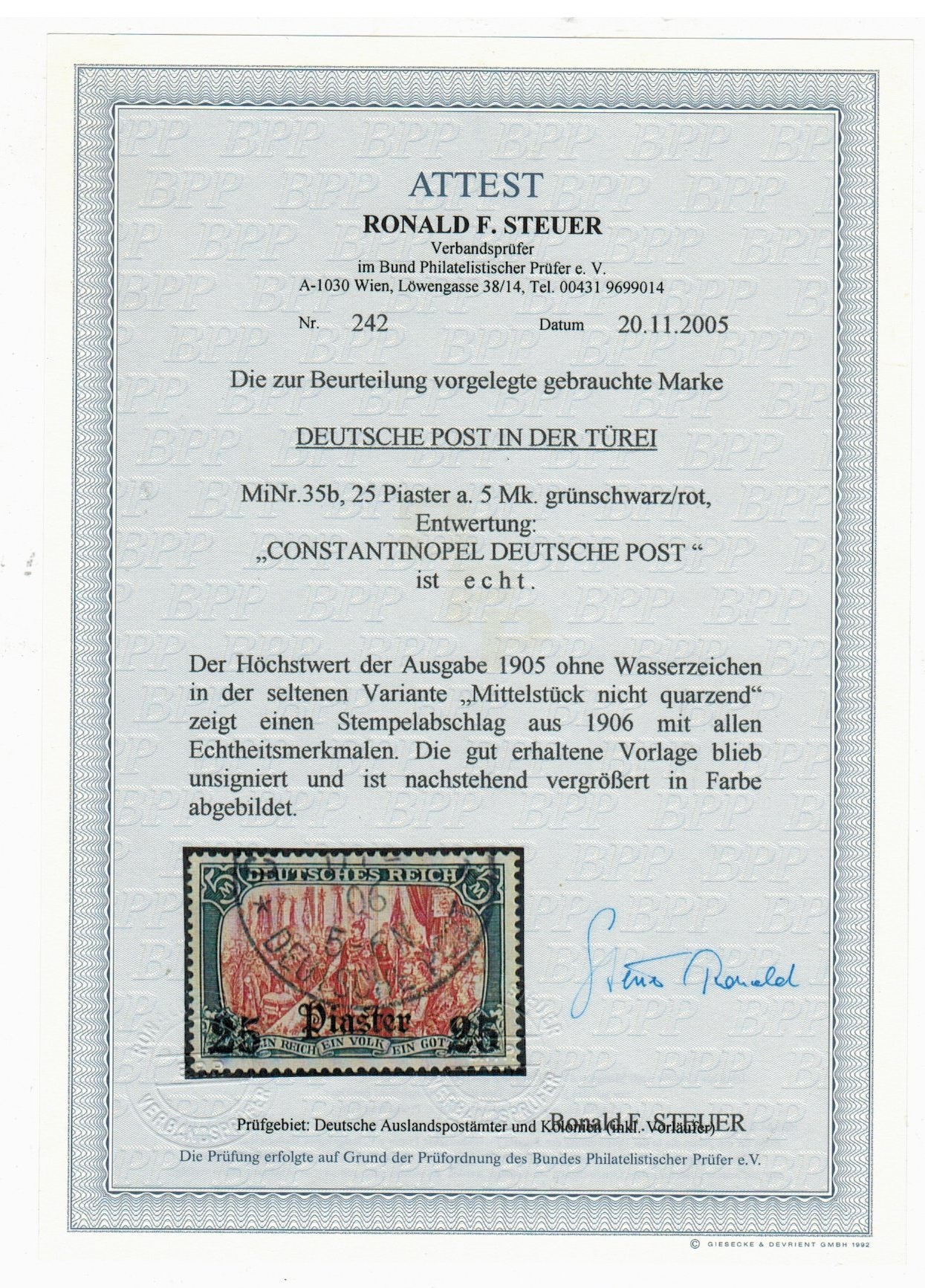 Image 1 for lot number 857 for 1st Jochen Büchel Auction