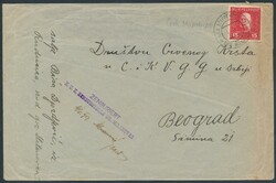 Grn.Milanovac  1917, "K.u.K.ETAPPENPOSTAMT GRN.MILANOVAC/b/4.V.17" ...