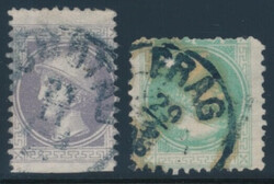 Privatzähnungen, Kleinformat  Zeitungsmarken 1867+1870 jeweils ...