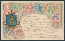 AK Niederlande  Ansichtskarte Niederlande, Briefmarken, Marke ...