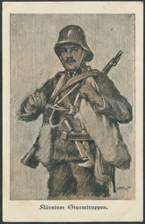 Kärntner Sturmtruppen  Kärntner Sturmtruppen, Künstlerkarte sign. ...