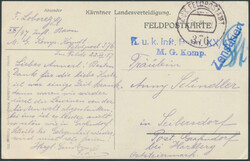 Kärntner Sturmtruppen  Kärntner Sturmtruppen, Künstlerkarte sign. ...