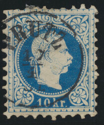 Prutz"PRUTZ 17/4/81" (Klein 3963a, 40 P.). ANK 38 II