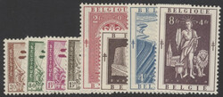 Mi 952-959  1952, Tuberkulose: kpl. Satz postfrisch. Michel 952-959