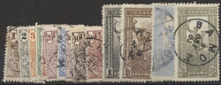Mi 125-1381901, Hermes: kompletter Satz gestempelt. Michel 125-138