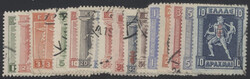 Mi 210-2261916, Freimarken: kompletter Satz gestempelt. Michel 210-226