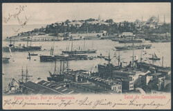 SMS Taurus  1906, "K.u.K. KRIEGSMARINE TAURUS / SMS / 28.12.06" auf 5 ...