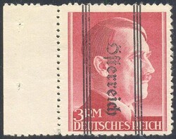 695 I K  3 RM fetter Aufdruck mit kopfstehendem Audruck und zartem ...
