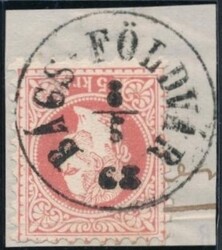 Bacs-Földvar  "BACS-FÖLDVAR 3/5/68" (Gudlin 300 P.) auf Briefstück ...