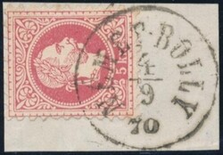 Nemet Bolly  "NEMET BOLLY 4/9/70" (Gudlin 250 P.) auf Briefstück. ...