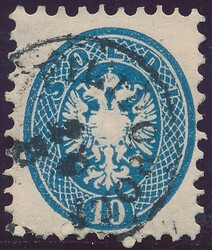 Filipoli  10 Soldi blau, BZ 9 1/2 mit EK-Stempel "FILIPOLI 26/8". ANK ...