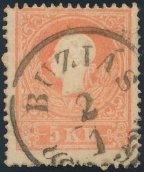 Buzias  "BUZIAS 2/1" (Müller 380a, 50 P.). ANK 13 II