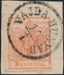 Vajda Hunyad  "VAJDA HUNYAD 17/1" (Müller 3062a, 60 P.) auf ...