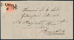 Lissa1856, "LISSA.B. + 31. MAER." (Müller 1526a, 25 P.) a. 3 Kreuzer ...