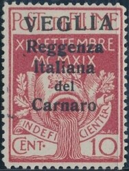 2555: Fiume - Military mail stamps