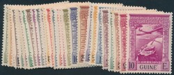 Portug. Guinea  1938, Freimarken portug. Kolonialreich, kpl. Satz ...