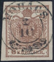 Mohacs  "MOHACS 2/10" (Müller 1738a, 10 P.) auf 6 Kreuzer, gp. ...