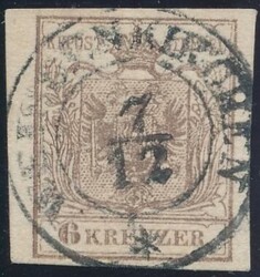 Weissenkirchen  "WEISSENKIRCHEN 7/12" (Müller 3181a, 50 P.) auf 6 ...