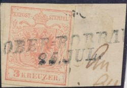 Ober Bobrau  "OBER-BOBRAU / 25. JUL." (Müller 1959a, 50 P.) auf 3 ...