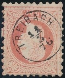 Treibach  "TREIBACH 11/3/76" (Klein 5278a, 30 P.). ANK 37