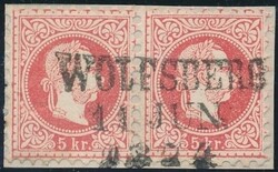 Wolfsberg  "WOLFSBERG / 11 JUN / 1874" (Klein 5959d, 35 P.) auf ...